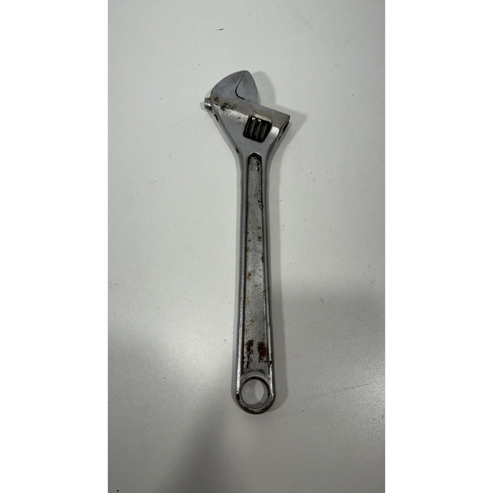 VINTAGE VACO 7712 12" ADJUSTABLE CRESCENT WRENCH MADE IN USA